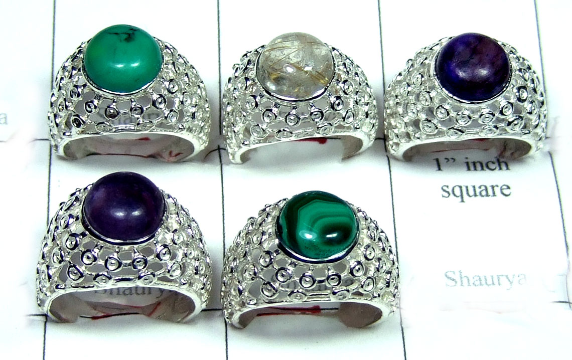 Sterling silver Exclusive Ring Value Pack-JVR006