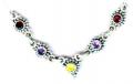Chic Multi-stone Necklace-SSQBN003