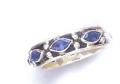 Faceted Iolite Ring-SSQBR005