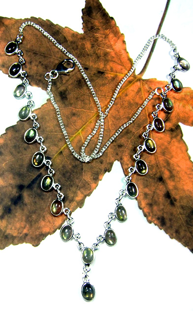 Cab Desin Necklaces-SS6CNC002