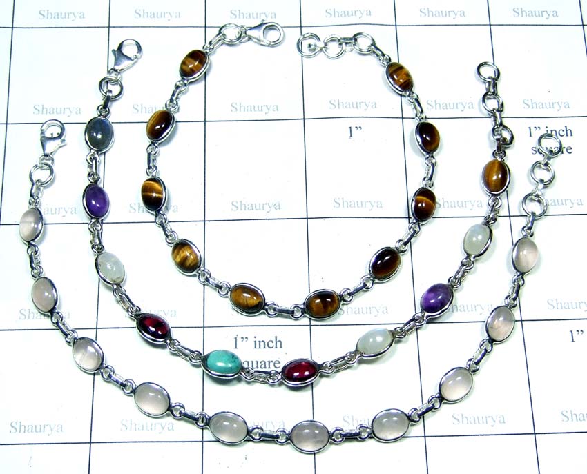 The Cab Multi Gemstar Bracelet-SS6YCB003