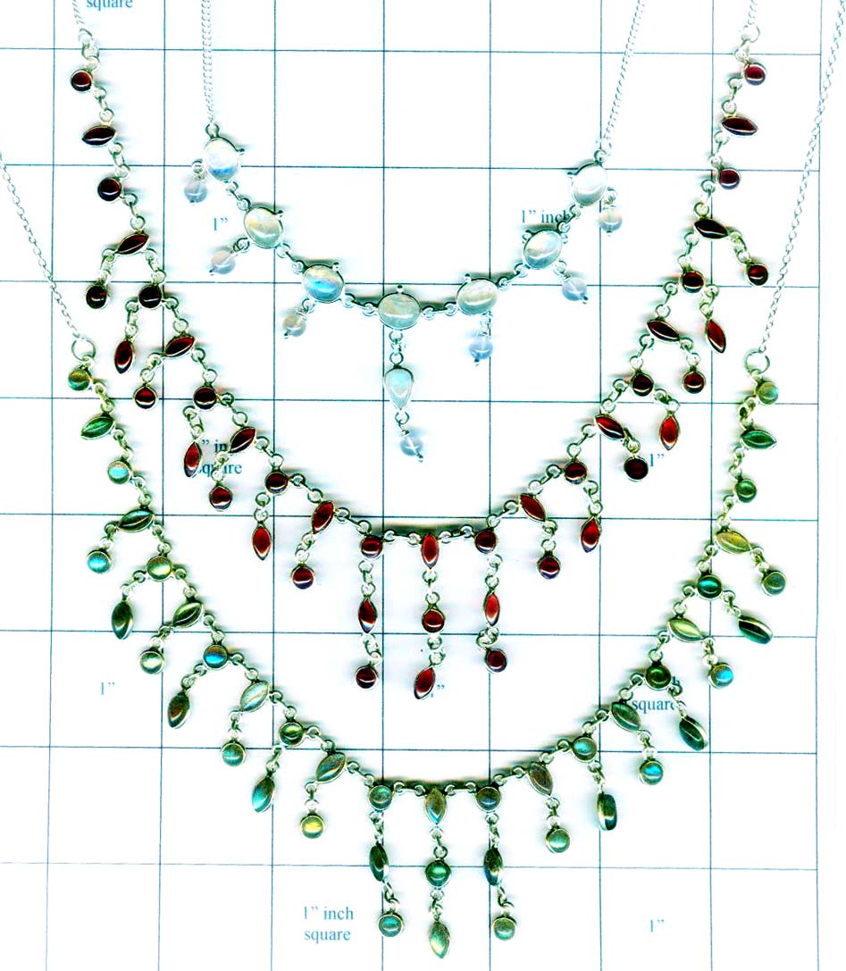 Wholesale silver Bejal Necklaces-jyn004