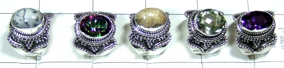 5 Cut cab Rings-jyr171