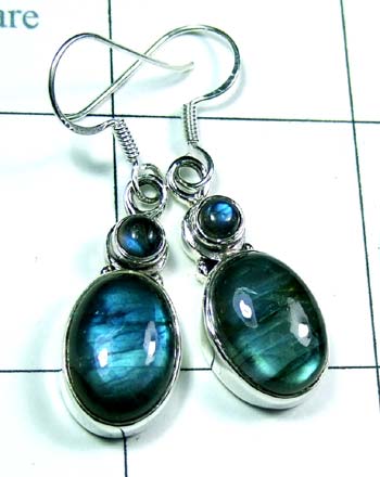 Sterling silver gems Earring-ss4e093