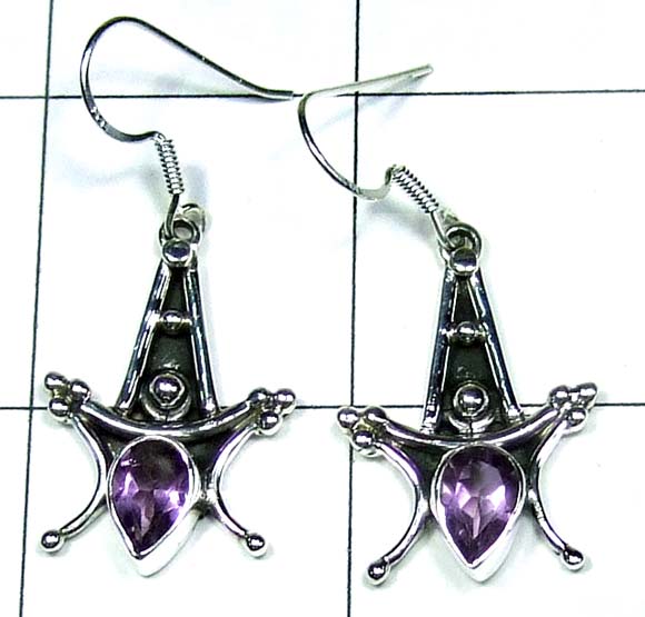 Silver gems Earring-ss4e280