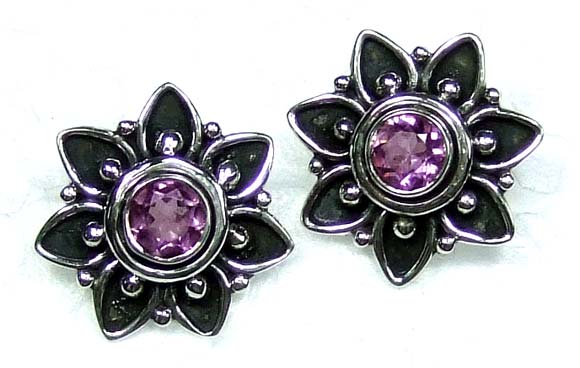 Silver gems Earring-ss4e293
