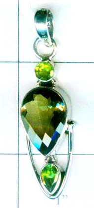 Sterling Silver Handmade Pendant-ss4p011