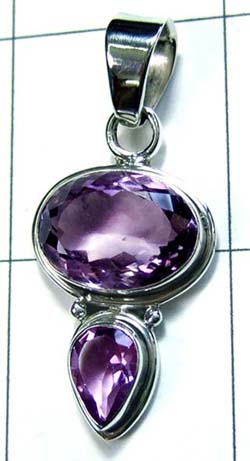 Wholesale silver gems Pendant-ss4p315