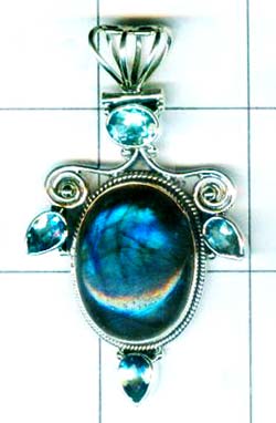Oxodized Silver Pendant-ss4p351