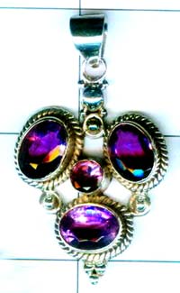 Oxodized Silver Pendant-ss4p357