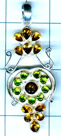 Oxodized Silver Pendant-ss4p358