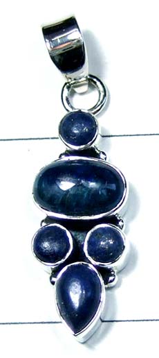 Silver Color gemstone Pendant-ss4p369
