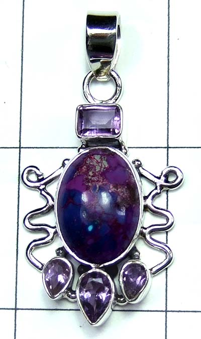 Wholesale Sterling silver Pendant-ss4p498