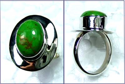 Semiprecious gems silver Ring-ss4r171