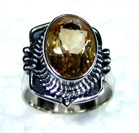 Semiprecious gems silver Ring-ss4r172