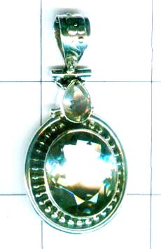 Silver Pendant-w9p205
