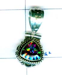Silver Pendant-w9p206