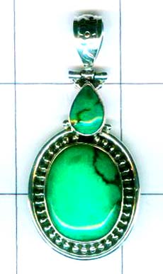Silver Pendant-w9p219