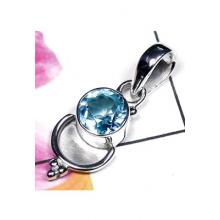 Blue Topaz baby Pendant-BTP002