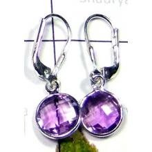 Stunning Bejel Earring with Cut Amethyst-IBE011