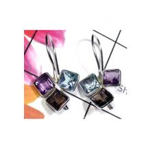 Light weight silver gems Bejal Earing-