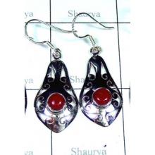 Original Cab Carnelian Casting Earring-ICE007