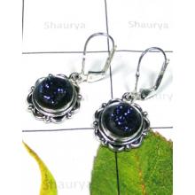 Exclusive Silver Gemstone Earrings-IDE007