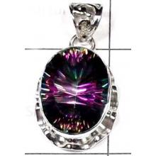 Mystic quartz gems Pendant-IP009