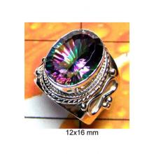 Exclusive Designer silver Ring with Mystic-IR007