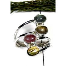 Tourmaline silver Ring-ITRR006