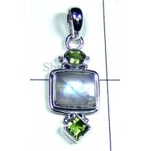 Silver gemstone Pendant-QBP119