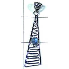 Rainbow Moonstone Wholesale Silver Pendant-S10P256