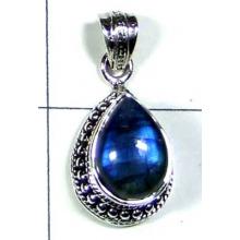 925 Sterling silver Labradorite Pendant-S10P270