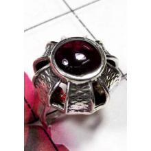 Designer silver with Brass 2 Tone Ring-SAR844