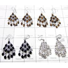 Cab Stone Bejal Earrings-SS6CE004