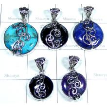 5 Pcs Wholesale silver  Pendants - SYP045