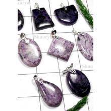 W2DP980-250 gm-Lovely Cab Stone Pendants With Cheroite