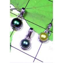W2LCP998-10 Pcs-Gorgeous Light Weight Pendants With Multi Colour Pearl