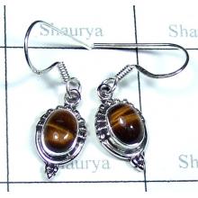Silver Tiger eye Pendant-jsk2e042