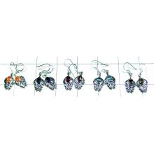 Wholesale silver 5 Pairs Earring-jye039
