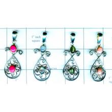 Wholesale Silver Pendants 4 Pcs-jyp117