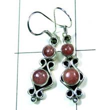 Cabochon silver gems Earring-ss4e111