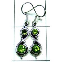 Sterling silver gems Earring-ss4e195
