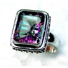 Beautiful silver gems Ring-ss4r144