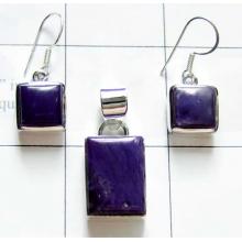 Wholesale silver gems set-ss4set030