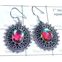 Rainbow Mystic silver Earring-ss5e219