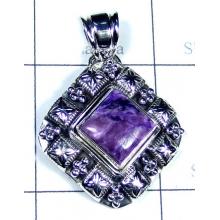 Silver Cheroite Pendant-ss5p166