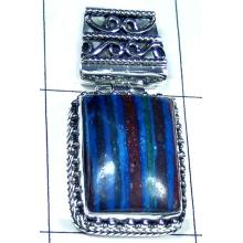 Silver Rainbow Calsilica Pendant-ss5p209