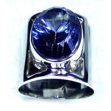 Blue Mystic silver Ring-ss5r117