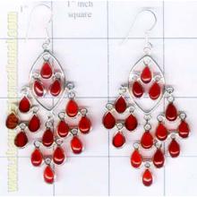 Sterling Silver Bejal Earring-w2fe019